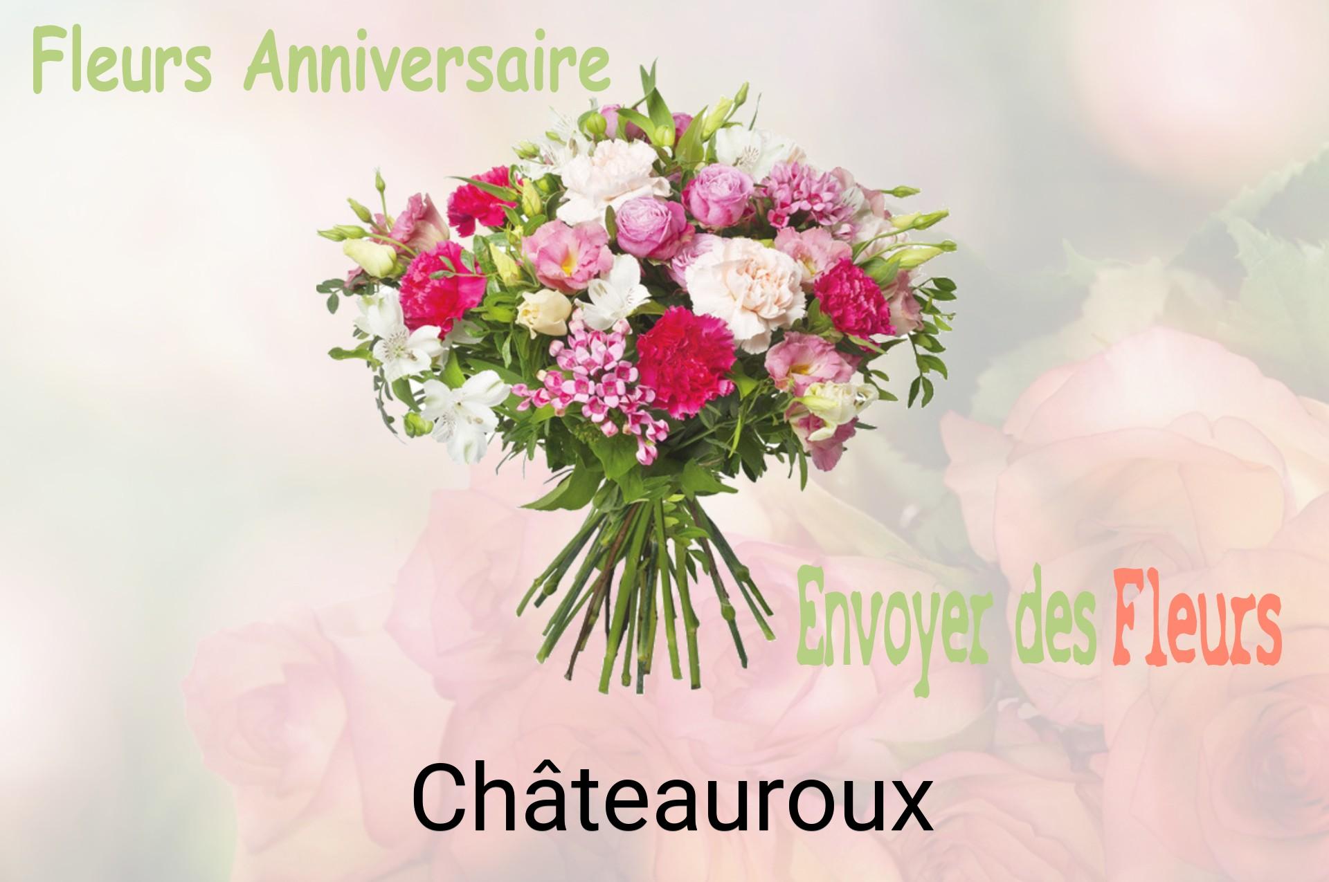 Bouquet de fleurs d’anniversaire livré à Châteauroux