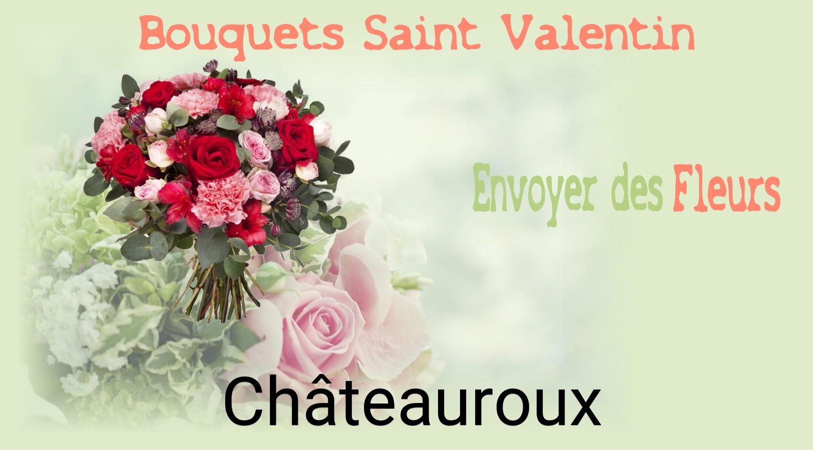 Roses de Saint-Valentin livrées à Châteauroux